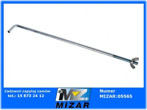 ŚCIĄGACZ POKRYWY AKUMULATORA METALOWA NAKRĘTKA 50023720-54221