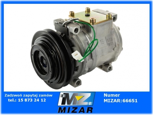 Sprężarka klimatyzacji 12V Sanden Fendt John Deere ACE99502 DCP99502 G311550020100-54285