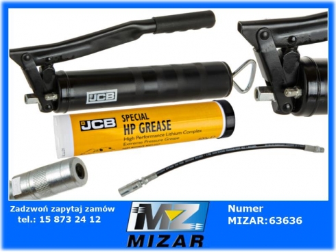 Smarownica towotnica ręczna JCB + smar -54356