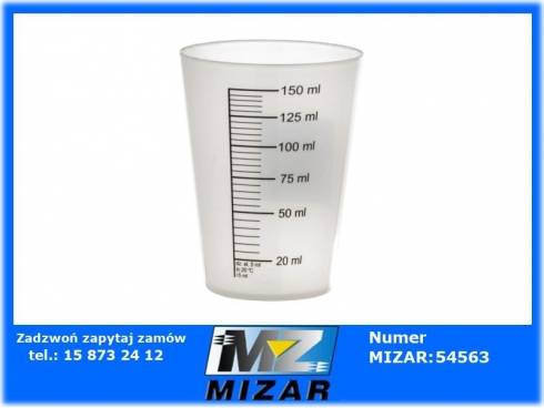 Naczynie pomiarowe miarka kubek 150ml M000150-54390