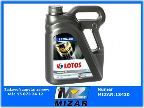 LOTOS MINERALNY SJ/CF 15W/40 4l-54550