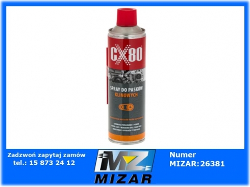 CX-80 SPRAY DO PASKÓW KLINOWYCH 500ml-54856