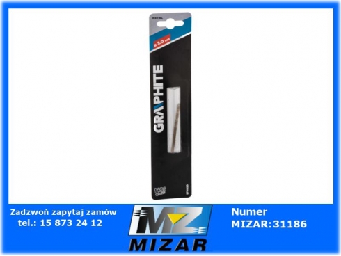 Wiertło do metalu HSS-Co 3,0mm GRAPHITE-54918