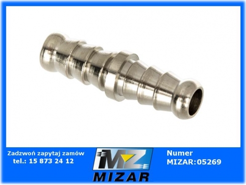 Złącze do węża 8mm obustronne-54939