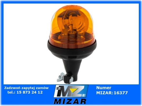 LAMPA OSTRZEGAWCZA OBROTOWA 12V ELASTYCZNA GRANIT-54951