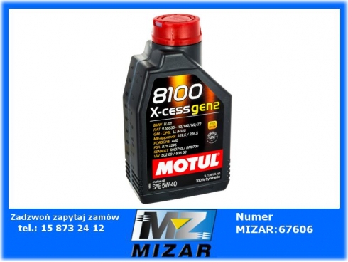 Olej Motul 8100 X-Cess 5W40 1l-54965