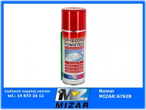 Sprężone powietrze 400ml z rurką MICROCHIP-54993