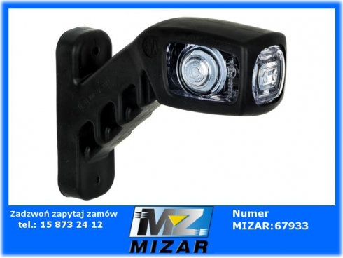 Lampa obrysowa zespolona przód tył bok LED 12V 24V prawa W49-55617