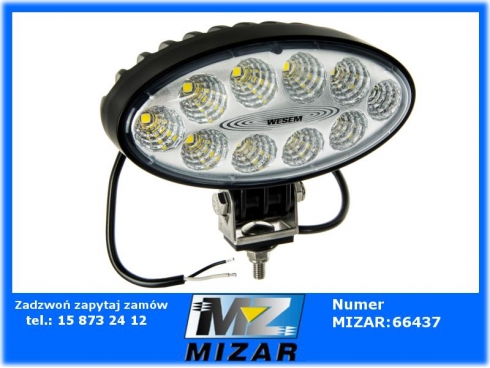 Lampa robocza Led 12V 24V 5500Lm IP67 Wesem-55632