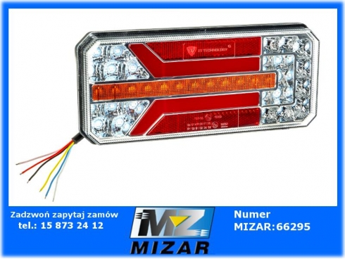 Lampa zespolona lewa Led 12V 24V 5 funkcji-55706