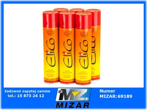 Gaz do napełniania zapalniczek 300ml Polski x6-55798