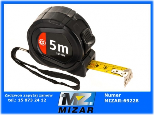 Miara zwijana 5m Black Edition Granit-55860