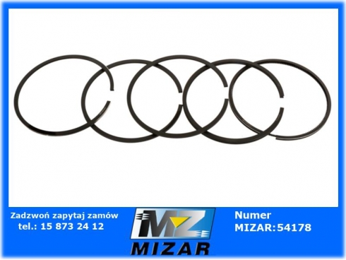 Komplet pierścieni tłokowych silnika na 1-tłok K11437  K1-1312-000 C-330 Premium Oryginał Ursus-56037