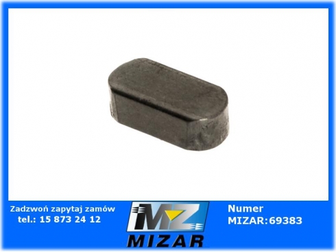 Wpust pryzmatyczny 12x8x25mm Zetor 998026-56023