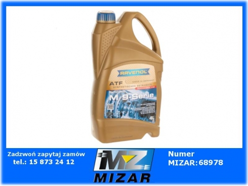 Olej przekładniowy Ravenol ATF MB-9 Serie 4l-56074