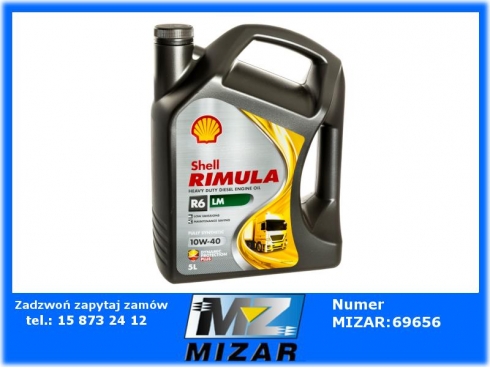 Shell Rimula R6 LM 10W40 5l olej silnikowy-56034