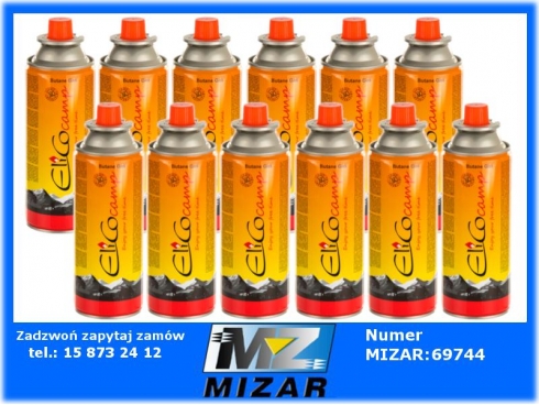 NABÓJ KARTUSZ GAZ do KUCHENKI PALNIKA 400ml x12 pl-56164