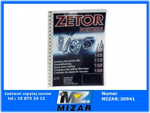 Katalog Zetor FORTERRA 95 105 115 125 135-56293