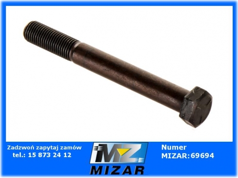 Śruba noża 3/8" 82mm kosiarka Castel Garden 1127368250-56243