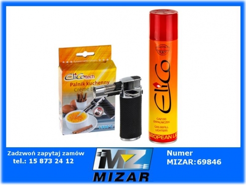 Palnik Gazowy Kuchenny uniwersalny Elico + gaz 300ml-56364