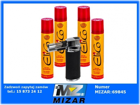 Palnik Gazowy Kuchenny Elico + 4x gaz 90ml-56363