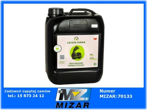 Dwufazowy preparat czyszczący mocny BIO 5l Czysta Farma-56758