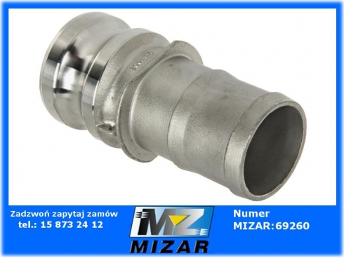 Gniazdo 2" 16 bar fi 50mm system Camlock-56740