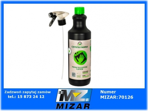 Preparat do czyszczenia plastiku BIO 1l Czysta Farma-56780