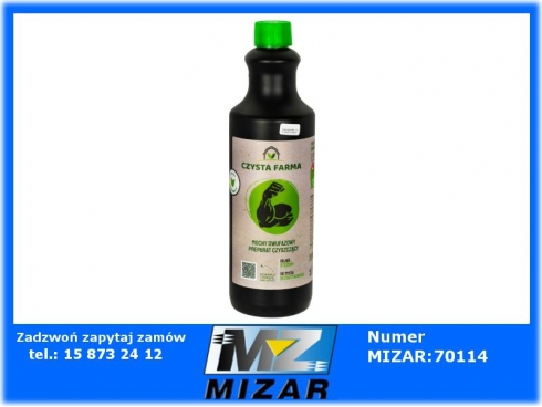 Dwufazowy preparat czyszczący mocny BIO 1l Czysta Farma-56774