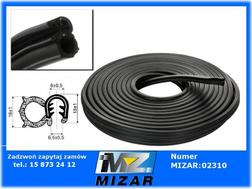 Uszczelka gumowa ramy Pronar MTZ 320 Typ T29 1mb-56885