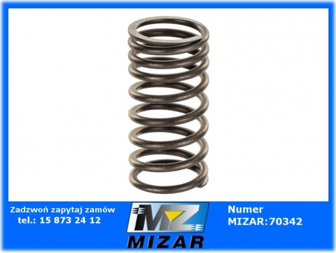 Sprężyna zaworu wewnętrzna Massey Ferguson 3639218M1-57144