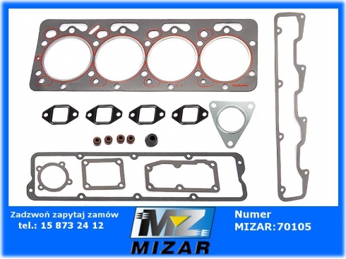 Komplet zestaw uszczelek głowicy Zetor 4cyl. 10000997-57383