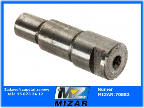 Oś koła napędu pompy hydraulicznej MTZ 701601335  -57307