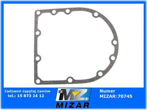 Uszczelka pokrywy tylnej silnika Case 3055215R3-57665