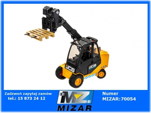 Wózek z ładowaczem teleskopowym JCB 30-19E z paletą Bruder 02512-58294