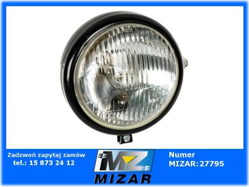 Lampa reflektor przedni T-25 prawy metalowy-58358