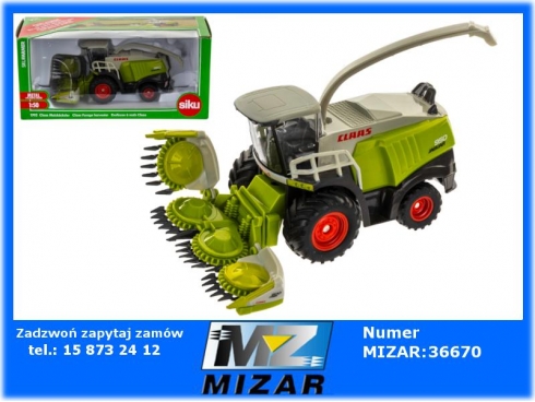 Claas sieczkarnia kukurydzy 1:50 SIKU 1993-58336