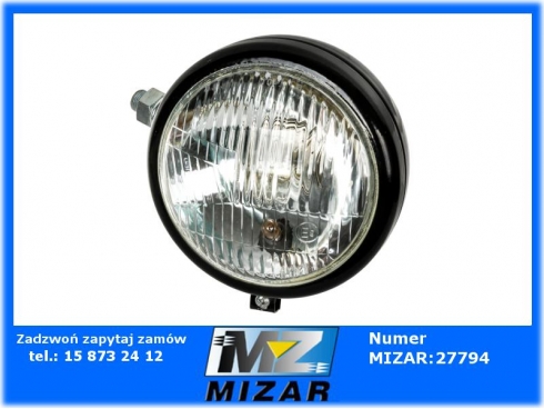 Lampa reflektor przedni T-25 lewy metalowy-58357