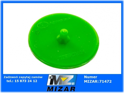 Membrana zaworka głowicy opryskiwacza 15x17,5x1 0-104/GW08PRO Verdesil Agroplast-58463