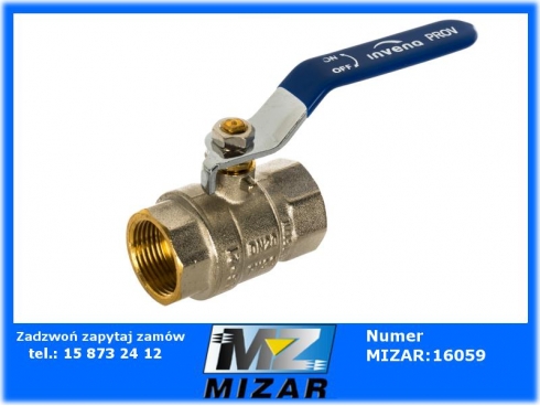 Zawór kulowy 3/4" Invena PROV-58735