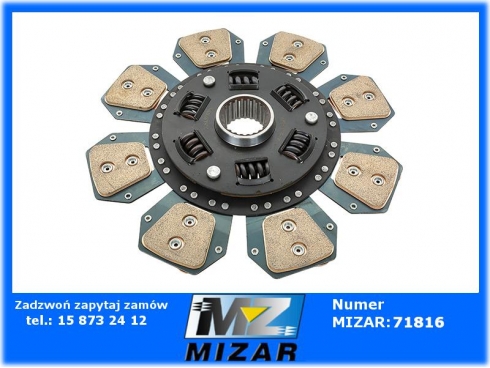 Tarcza sprzęgła fi 330 23Z Massey Ferguson Landini Deutz 3302049M91-59151