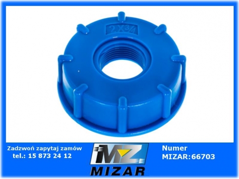 Złącze adapter redukcja S60x6 GW 3/4" beczki IBC Mauzer-59275