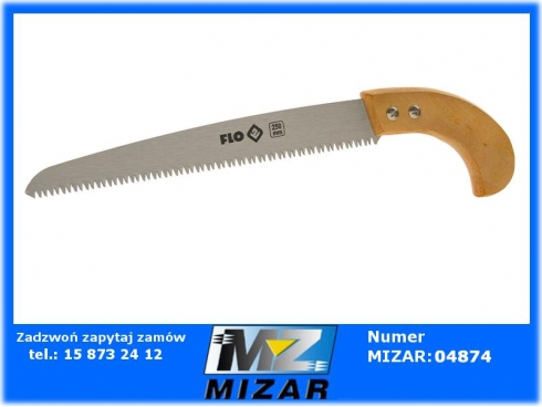 Piła do gałęzi cięcia ręczna ogrodowa 250mm FLO-59376