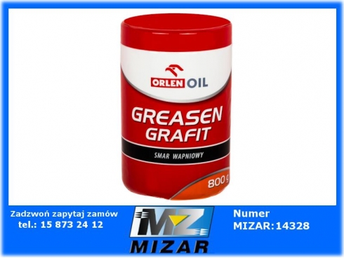 Smar wapniowy grafitowy Greasen Grafit 800g ORLEN-59392