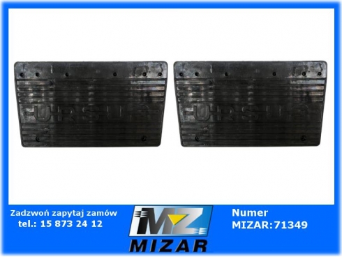 Chlapacz błotnika tylnego MF3 MF4 znapisem URSUS 07336005 komplet 2szt-59479