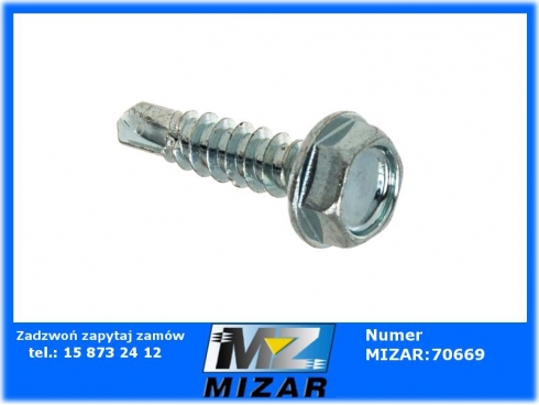 Wkręt samowiercący sześciokątny 4,8x19mm HWH 1kg-59456