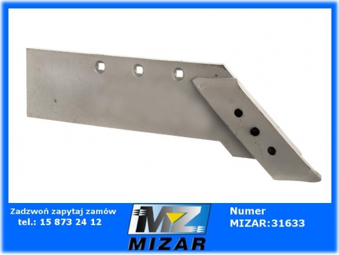 Lemiesz pługa Unia Grudziądz prawy z dłutem 570mm Waryński 1117511000-59475