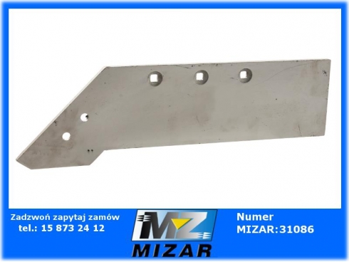 Lemiesz pługa Unia Grudziądz prawy 420mm Waryński 1117611500-59473