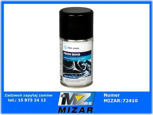 Odświeżacz klimatyzacji NANO SREBRO 250ml FRESH BOMB Prochem-59763