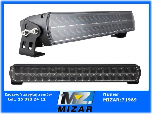 Panel LED Lampa robocza 180W Black Offroad 16400lm IP69K 525mm homologacja drogowa-59705